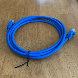 🛑  4/$10 Ethernet Patch Cable Cord Category 6 Blue